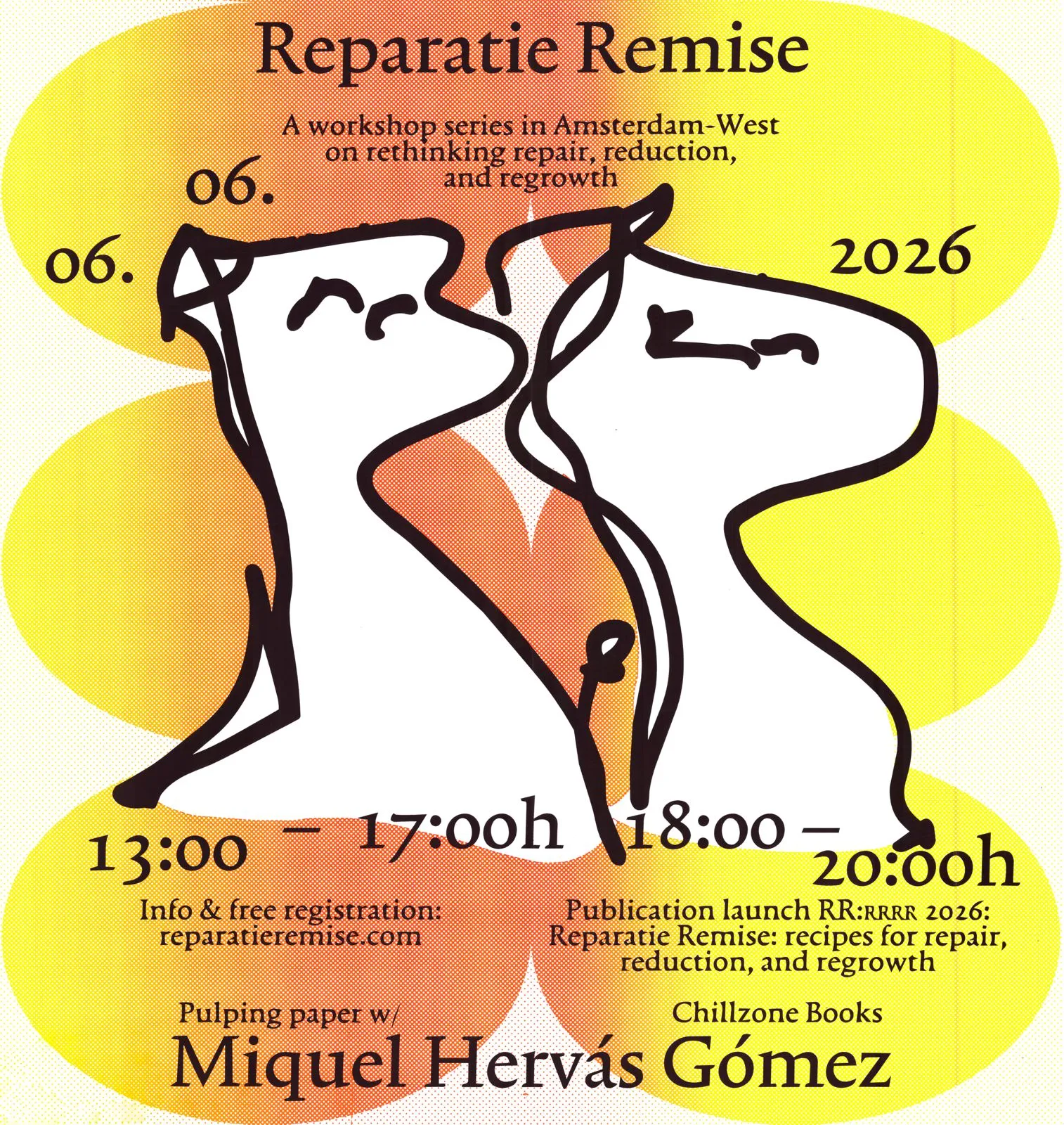 Publication launch RR:rrrr 2026 repair workshop with Reparatie Remise at Reparatie Remise, Amsterdam — photo 8