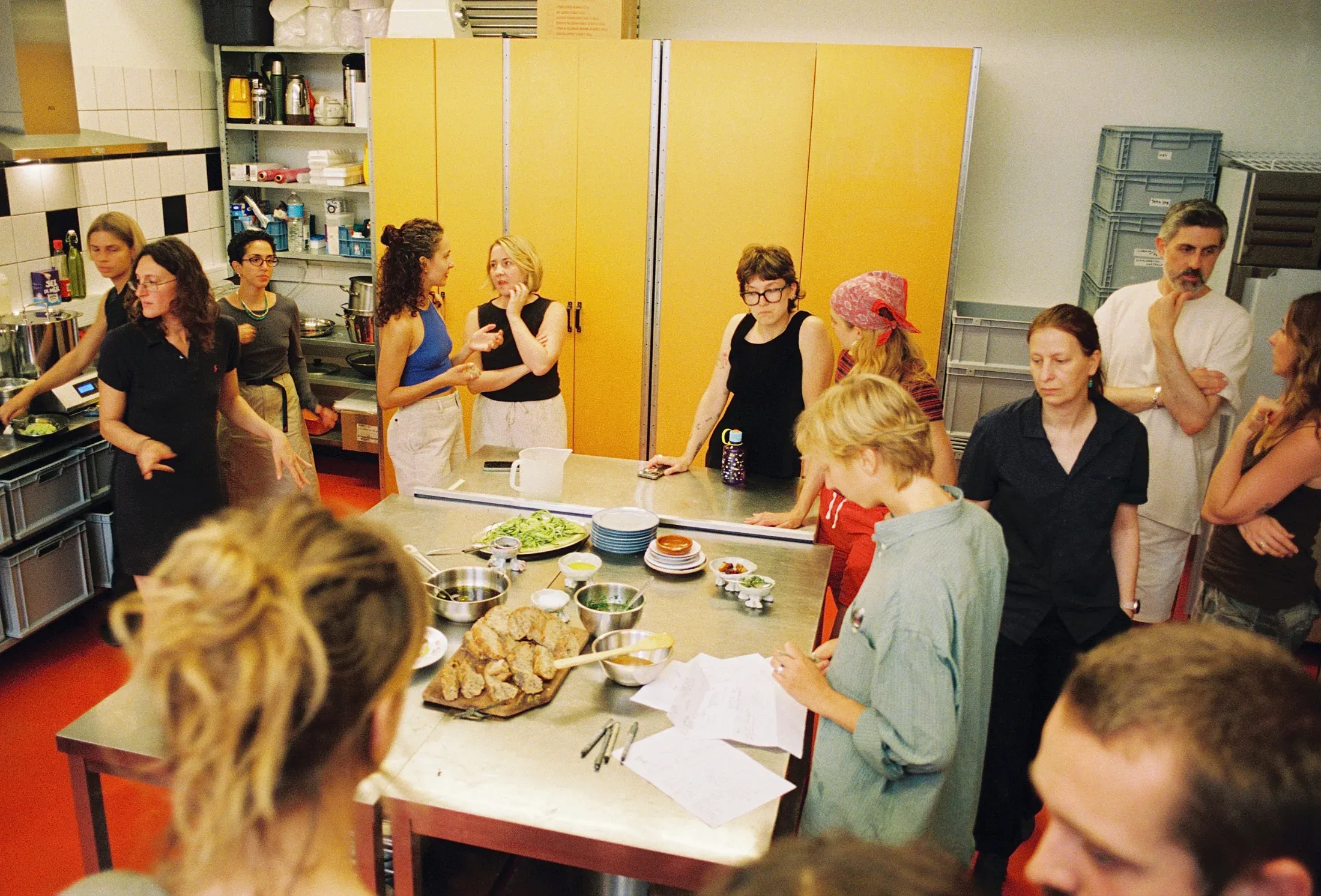 Considering food scraps with the land repair workshop with the land (jessie + elise) at Reparatie Remise, Amsterdam — photo 7